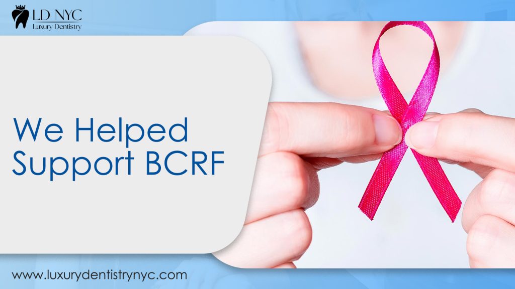 We Helped Support BCRF