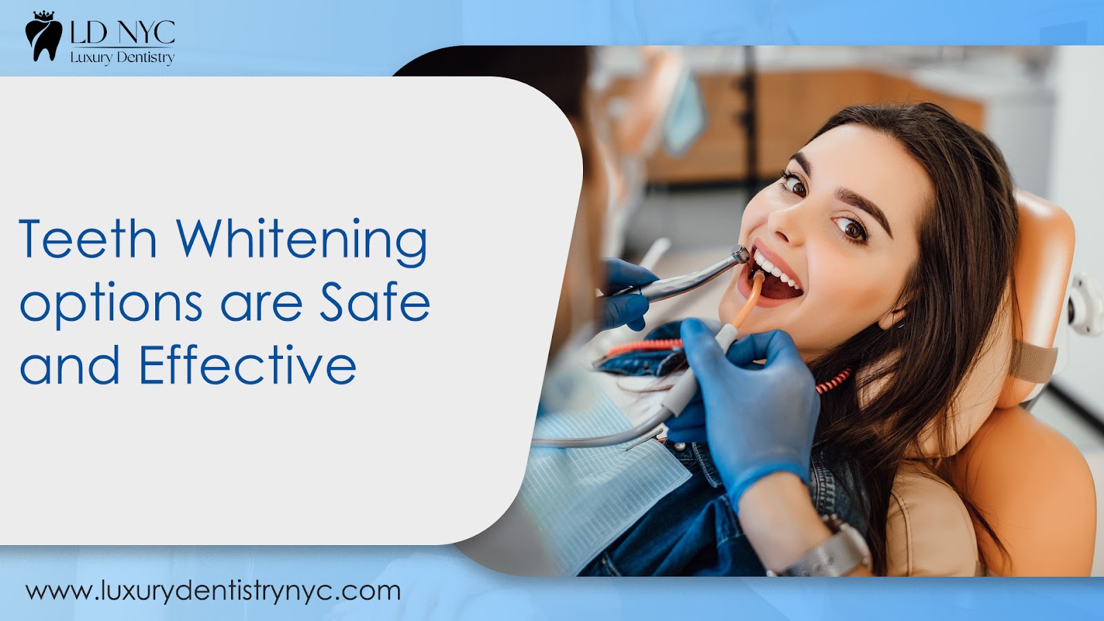 Teeth Whitening options are Safe and Effective