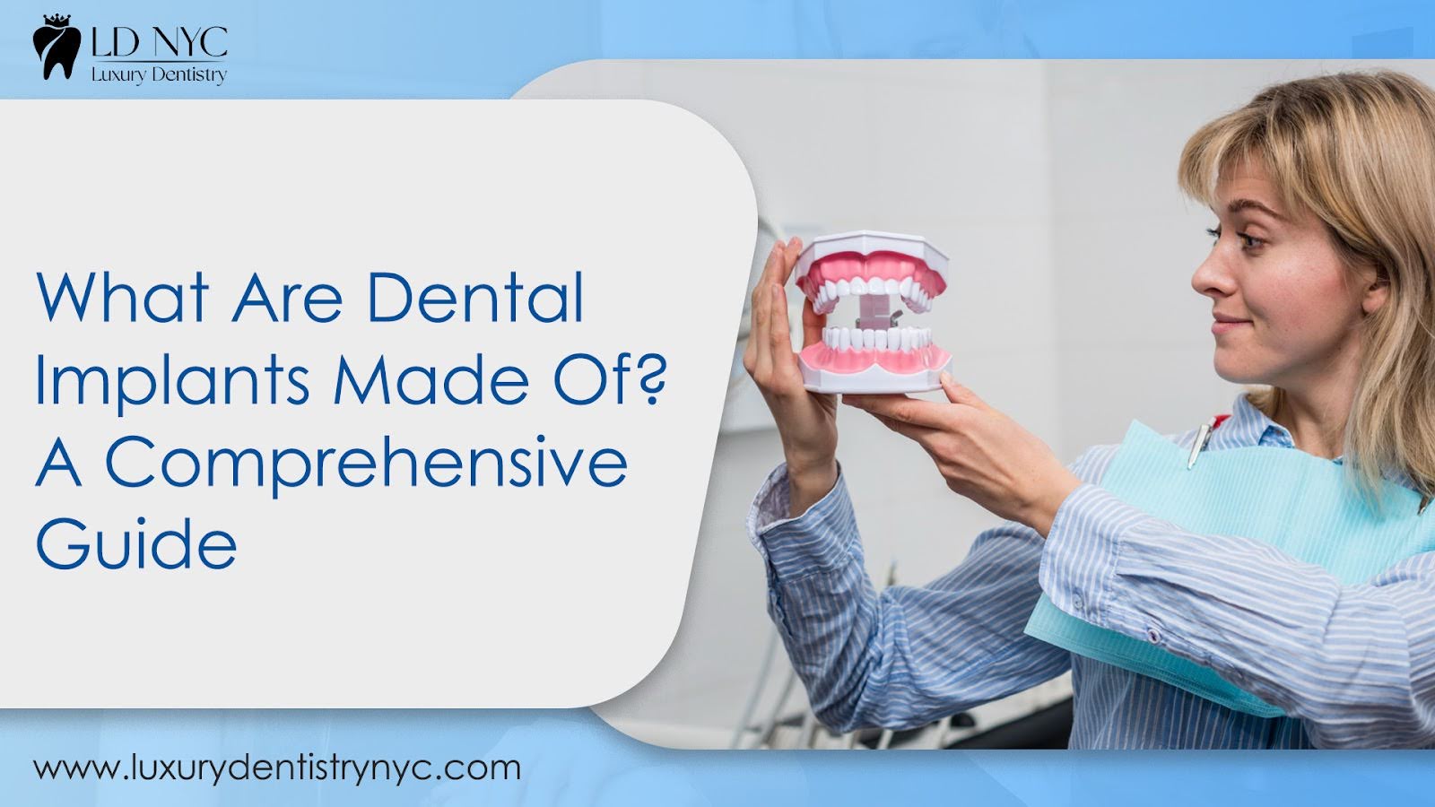 What dental implants are made of